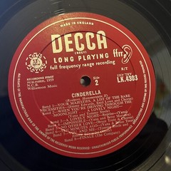 [MUSICAL/STAGE]~EXC LP~CINDERELLA~Original Cast Recording~[1959~MONO]~UK IMPORT