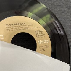 Elvis Presley-Lot of 11 different 45 RPM records in Excellent (EX) condition.