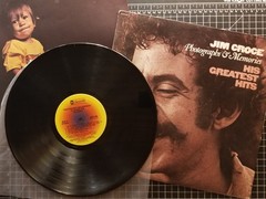 JIM CROCE Photographs & Memories LP 1974 VG+/VG+ w/ INNER Greatest Hits VINYL