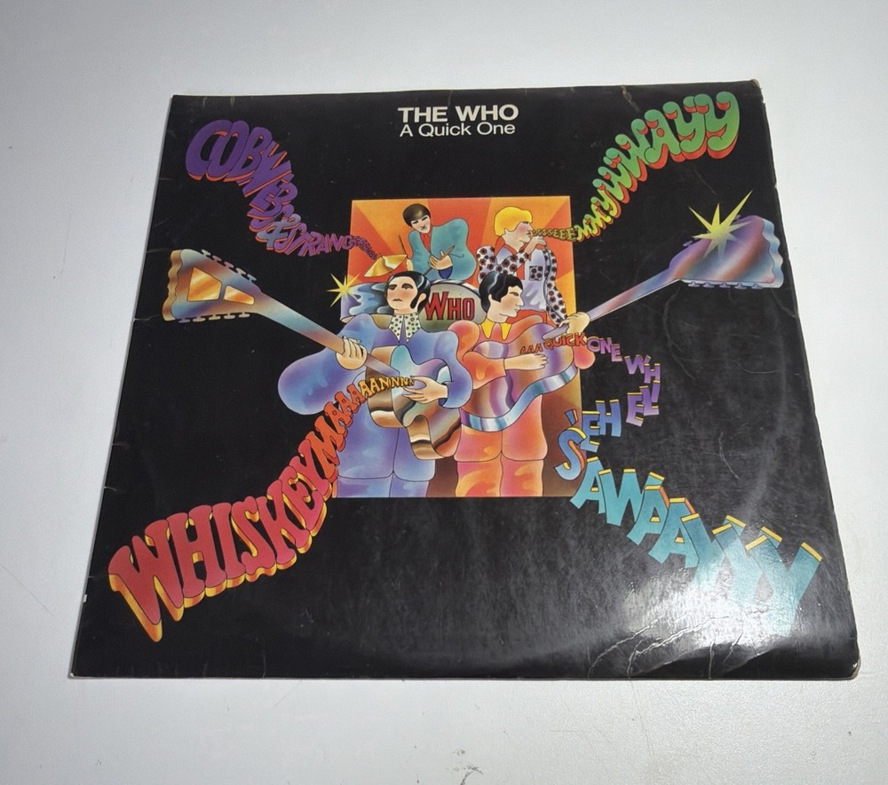 THE WHO – A Quick One – Rare original 1966 UK 10-track MONO vinyl LP – A1 / B2