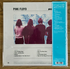Pink Floyd 8 Tracks Japan Limited Blue Vinyl Record LP SIJP-238 with OBI New