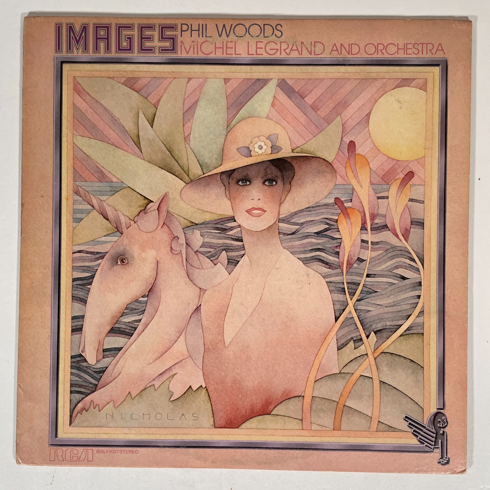 Phil Woods & Michel Legrand Images Vinyl LP 1975 VG+