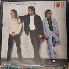 New Sealed Huey Lewis and the News FORE! LP Record CRC Stamp