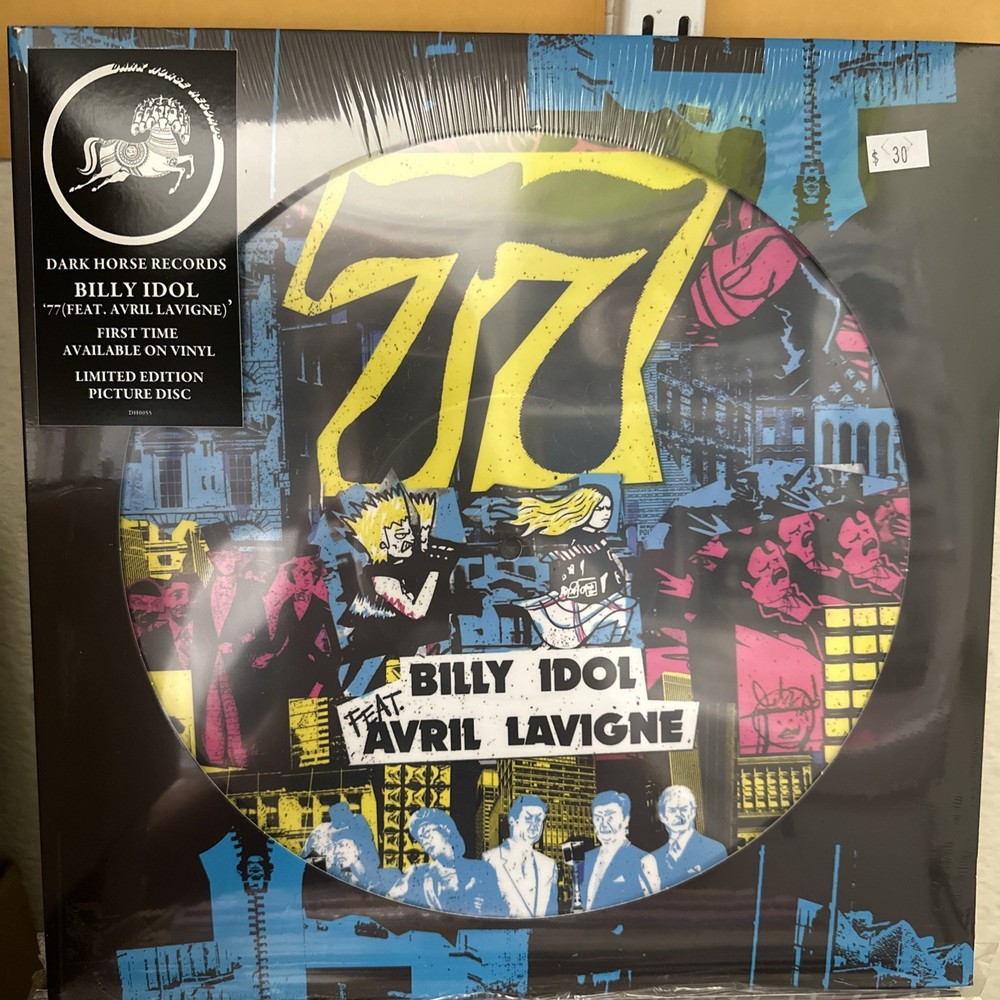 Billy Idol 77 – 12″ Picture Disc – NEW – RSD Record Store Day 2025 lp