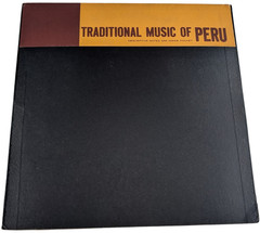 Traditional Music of Peru LP (1958 US Folkways FE 4456) EX/VG