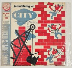 1940’s & 1950’s Young People’s Records Vinyl Album 78 RPM Lot – 5 Records VTG