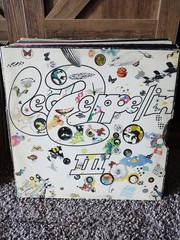 Rock Album COVERS ONLY-No Record- Sabbath, Zeppelin, Eagles, Cream, Hendrix,