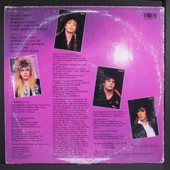 CINDERELLA: night songs MERCURY 12″ LP 33 RPM