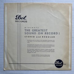 KEN NORDINE Word Jazz Vol II 1960 US Dot Records STEREO LP Cool Jazz Spoken Word