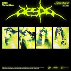 AESPA LEMONADE 2nd Album ACID Ver./CD+Photo Book+2 Card+Poster+GIFT OFFICIAL