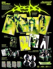 AESPA LEMONADE 2nd Album ACID Ver./CD+Photo Book+2 Card+Poster+GIFT OFFICIAL