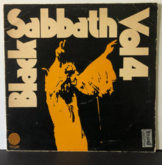 BLACK SABBATH VOL 4 Original 1972 Vertigo Gatefold VG/VG Germany