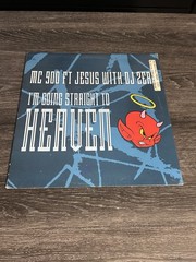 MC 900ft Jesus I’m Going Straight To Heaven 1989 Nettwerk Vinyl Record 12″