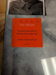 Japan – Tin Drum 2018 1LP Remastered Reissue 180 gram SEALED David Sylvian