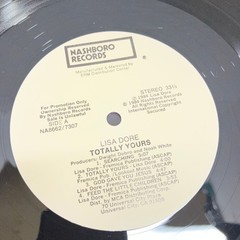 Lisa Dore – Totally Yours LP Record 1984 Promo Nashboro Gospel 33⅓ RPM