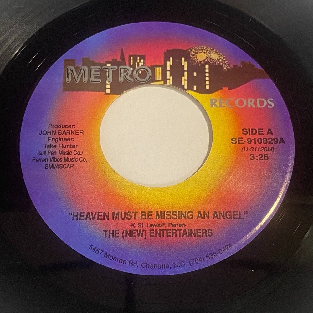 The (New) Entertainers: Heaven Must Be Missing An Angel 45 Modern Carolina Soul