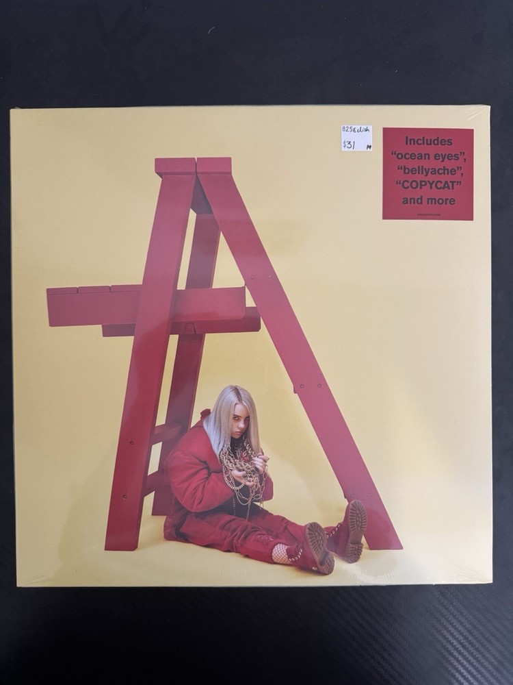Interscope Records BILLIE EILISH Don’t Smile At Me Yellow Vinyl LP B0027307-01