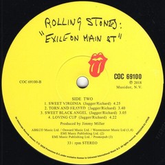Rolling Stones – Exile On Main St – 2xLP – 1/2 Speed Mastered – New/Sealed Vinyl