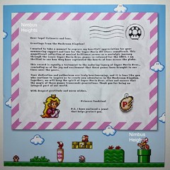 Super Mario All Stars Vinyl Record Video Game Soundtrack VGM OST SNES With Pin