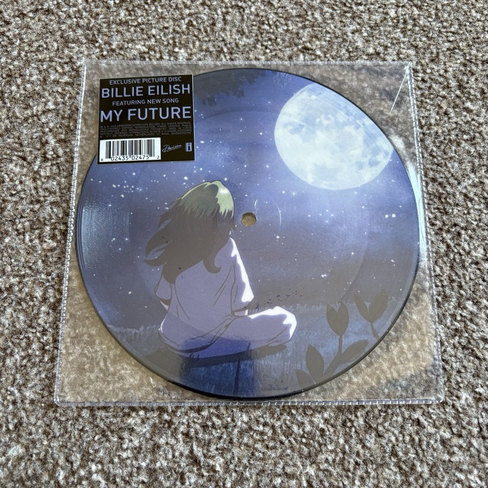 Billie Eilish – My Future – Interscope Records Darkroom Picture Disc Vinyl 2020
