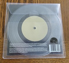 Charli XCX party 4 u Asylum 2020 Pop Clear Vinyl 12″ Single 45RPM Plastic Sleeve