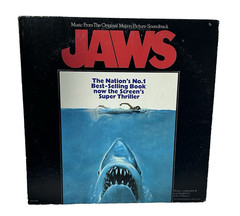 Jaws Original Movie Soundtrack John Williams 1975 MCA 2087 Vinyl LP Excellent