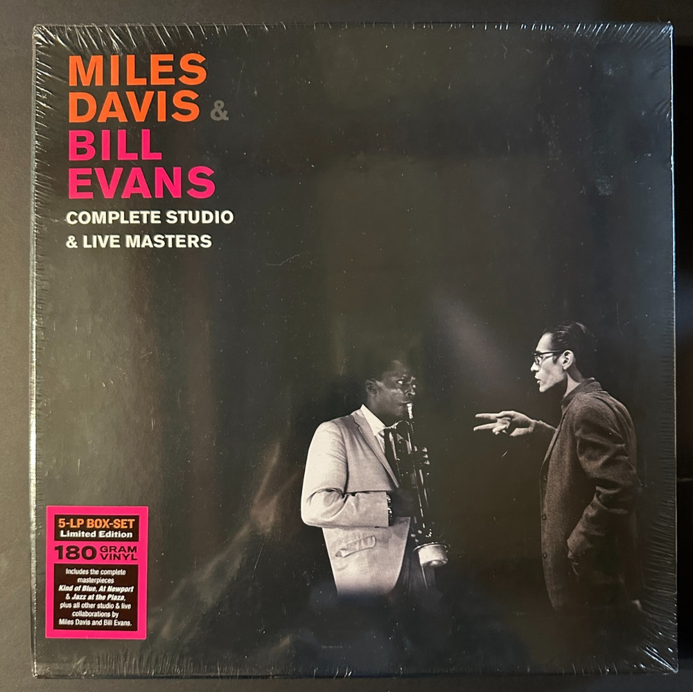 Miles Davis and Bill Evans: FIVE LP Box Set! Sealed! 180g vinyl -only one listed