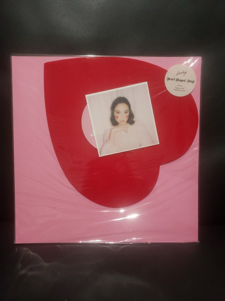 Laufey Valentine Heart Shaped 7″ Vinyl Limited to 5000