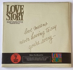 LOVE STORY~Dialogue/Music~Lai/MacGraw/O’Neal *SEALED* Orig 1971 HYPE Deluxe 2 LP