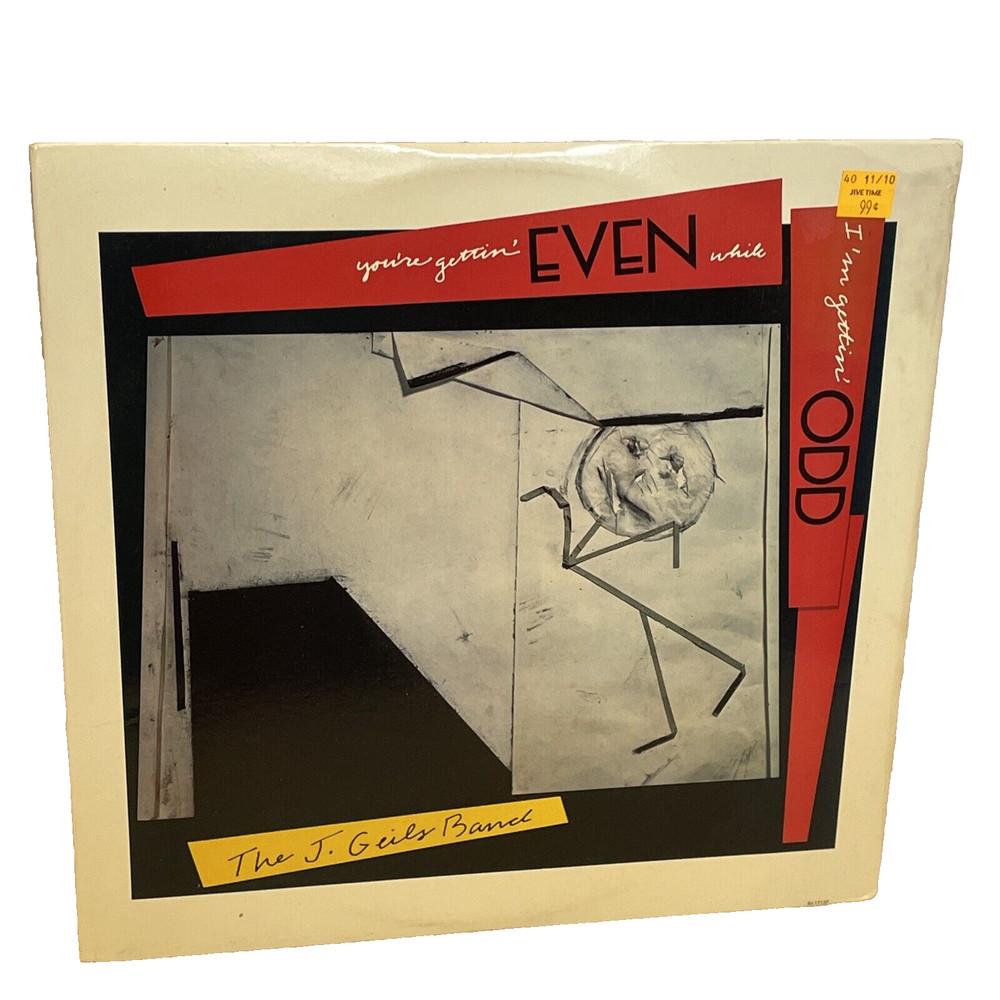 You’re Gettin’ Even While I’m Gettin’ Odd (Vinyl, 1984) EMI America SJ-17137 VG+