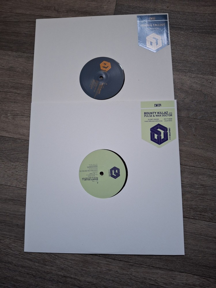 Tango+Fallout+Bounty Killaz/2×12″ Creative Wax/#Run Out London2025/90s Dubplate