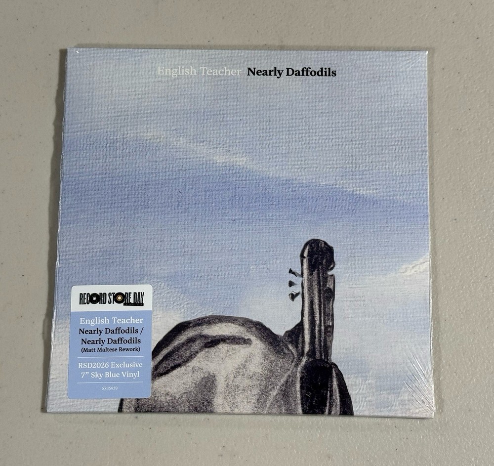 English Teacher – Nearly Daffodils 45 RPM Sky Blue Colored 7” Vinyl RSD NEW