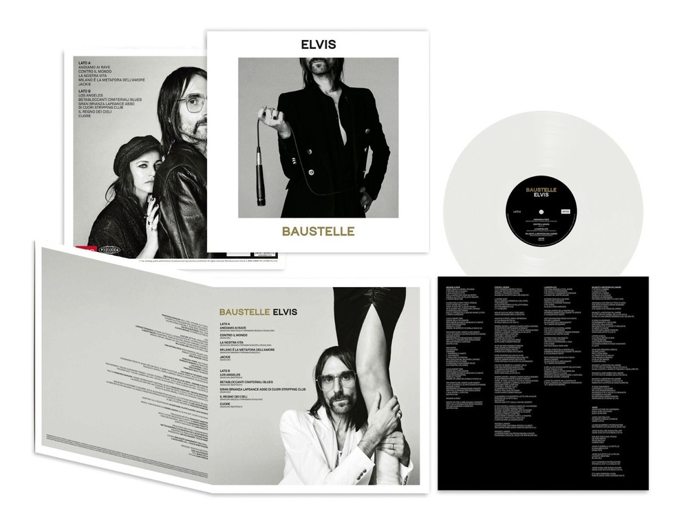 Baustelle Elvis Vinile Lp Edizione Limitata Numerata Colorata Cover Alternativa