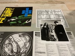 Nomeansno WHY DO THEY CALL ME MR. HAPPY? UK 1993 Vinyl LP +promo items J. BIAFRA