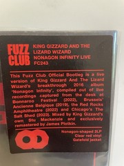 King Gizzard and the Lizard Wizard Nonagon Infinity Live Fuzz Club Clear Red 2LP