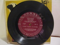 33 1/3 RPM ~ South Rampart Street Parade / Peter Fountain VG+ 1963 Jazz Coral