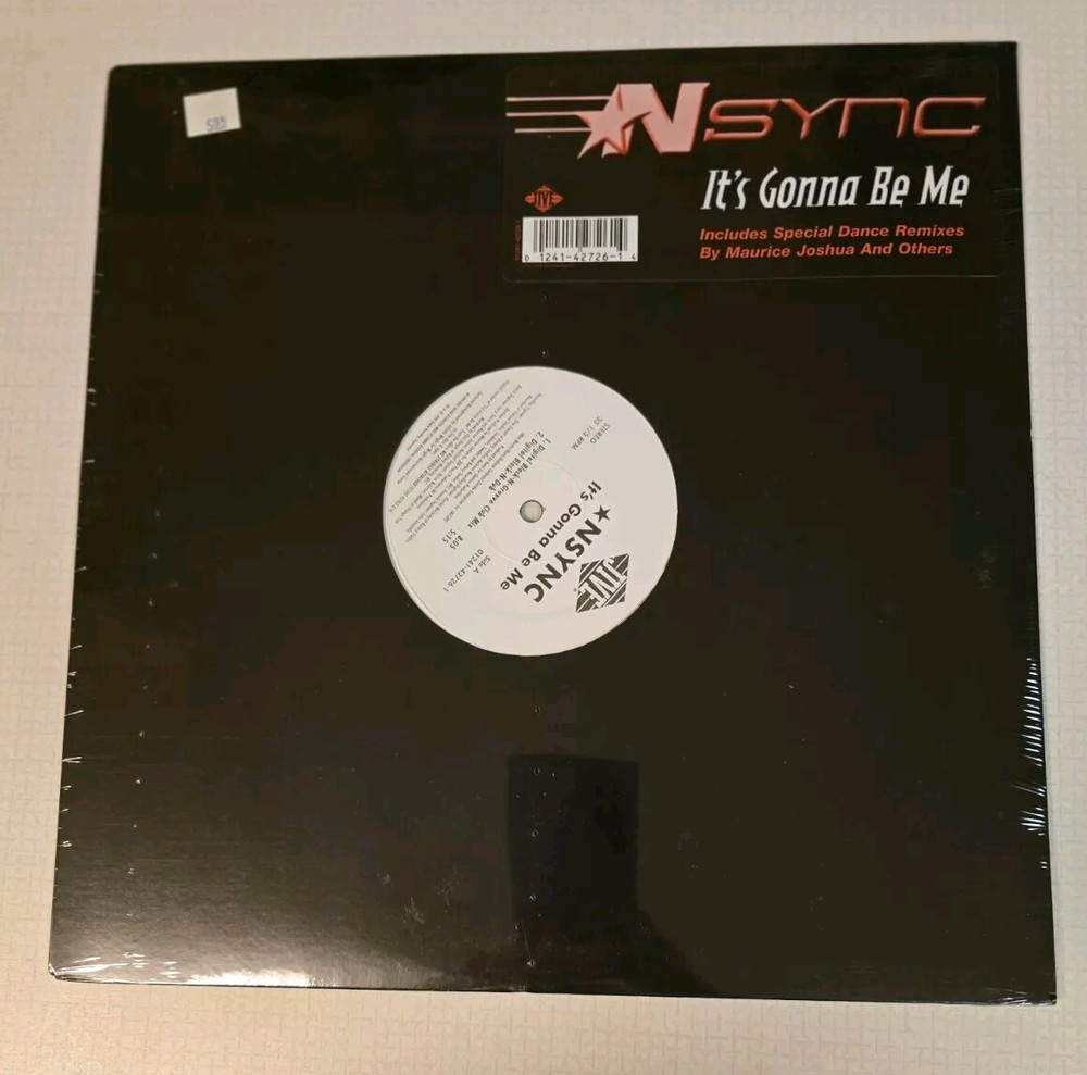 NSYNC -It’s Gonna Be Me (2000) Vinyl 12″ Sgl PROMO • No Strings Attached SEALED