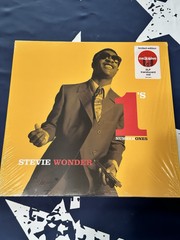 Stevie Wonder Number 1’s Limited Edition Translucent Red Vinyl, EX, Shrink, Hype