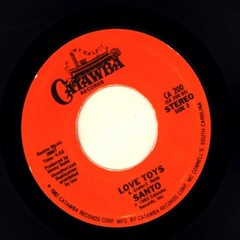 Santo (Farina) 1982 Snake/Love Toys Steel Guitar Disco Funk VG++ instro