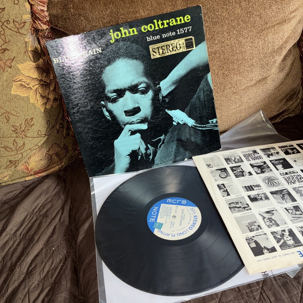 John Coltrane Blue Train Authentic True Stereo First Press RVG EAR VG VINYL