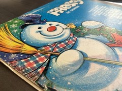 Frosty The Snowman Peppermint Kandy Kids Fair Vinyl LP Peter Pan Records 8108