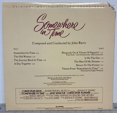 SOMEWHERE IN TIME john barry MCA5154 christopher reeve (1980) EX LP
