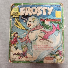 Vintage Peter Pan Records FROSTY THE SNOWMAN 45 rpm Vinyl Record – 4 Songs