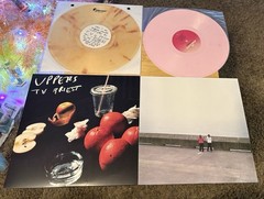 TV PRIEST Loser Edition Vinyl Lot Uppers (Gold Splatter) + My Other People (Pink