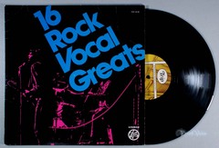 16 Rock Vocal Greats (1976) Vinyl LP • Various, Jimi Hendrix, Eric Clapton