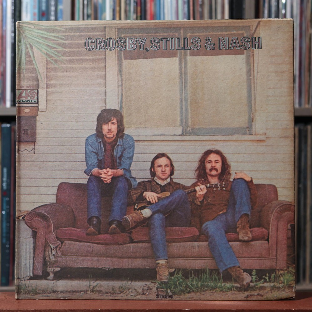 Crosby, Stills & Nash – Crosby, Stills & Nash – W/ INSERT 1969 Atlantic, VG/VG