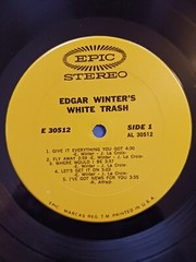 Edgar Winter ~ Edgar Winter’s White Trash ~ 1971 1st Pressing in Shrink EX/EX