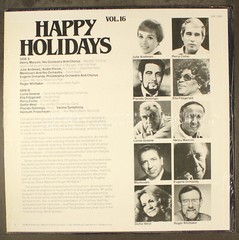 VARIOUS: happy holidays, vol. 16 RCA 12″ LP 33 RPM