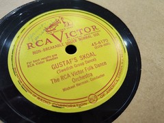 Collection Of 11 Vintage 10″ Records . 8 are RCA LABELs. Including Weeges Dance
