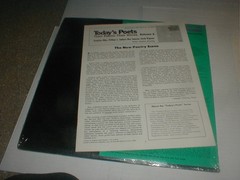 Today’s Poets VOL2 Scholastic LP SHRINK 1967 Beat Spoken Word Josephine Miles